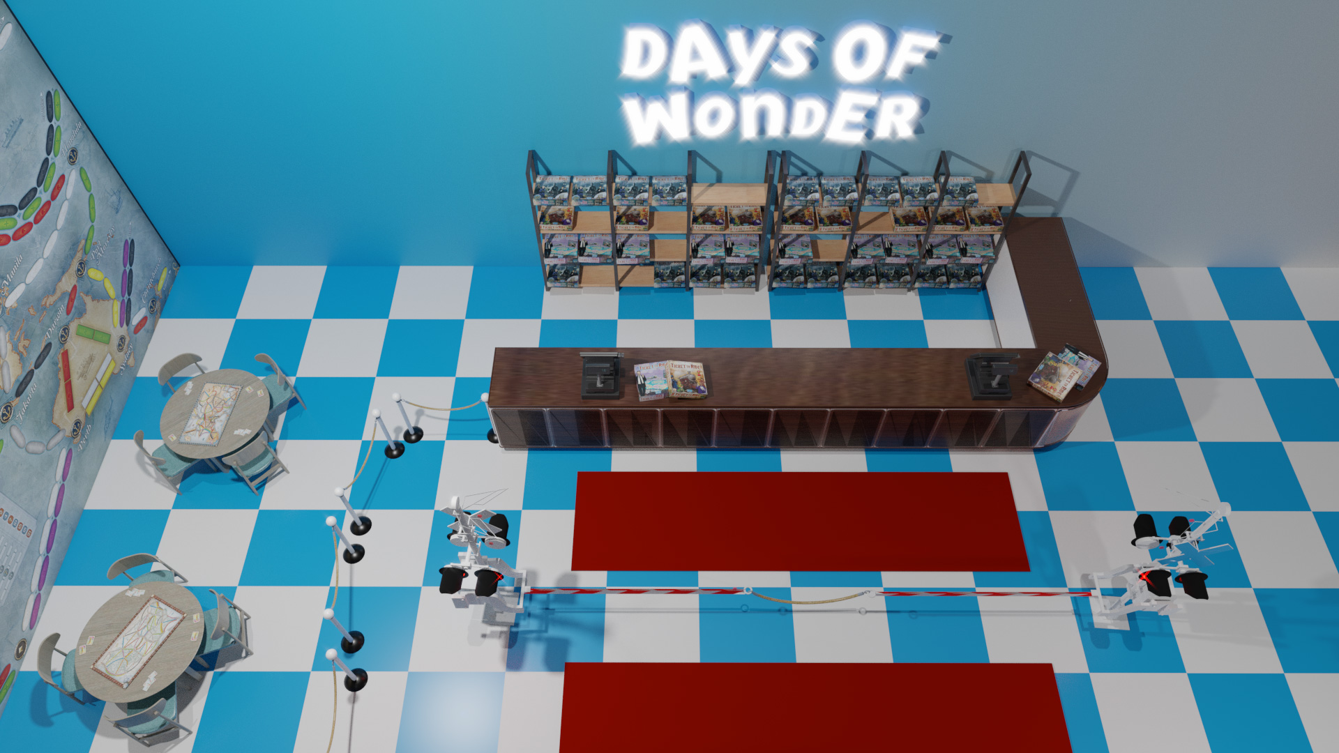 Days of Wonder Top View